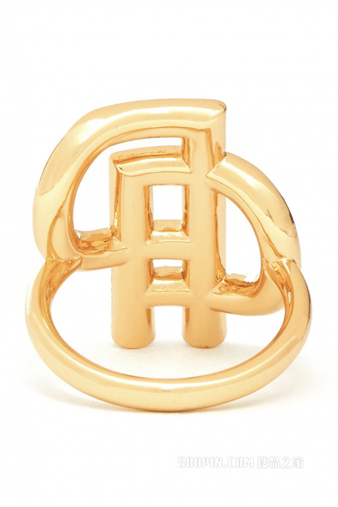 embrace P logo丝巾扣