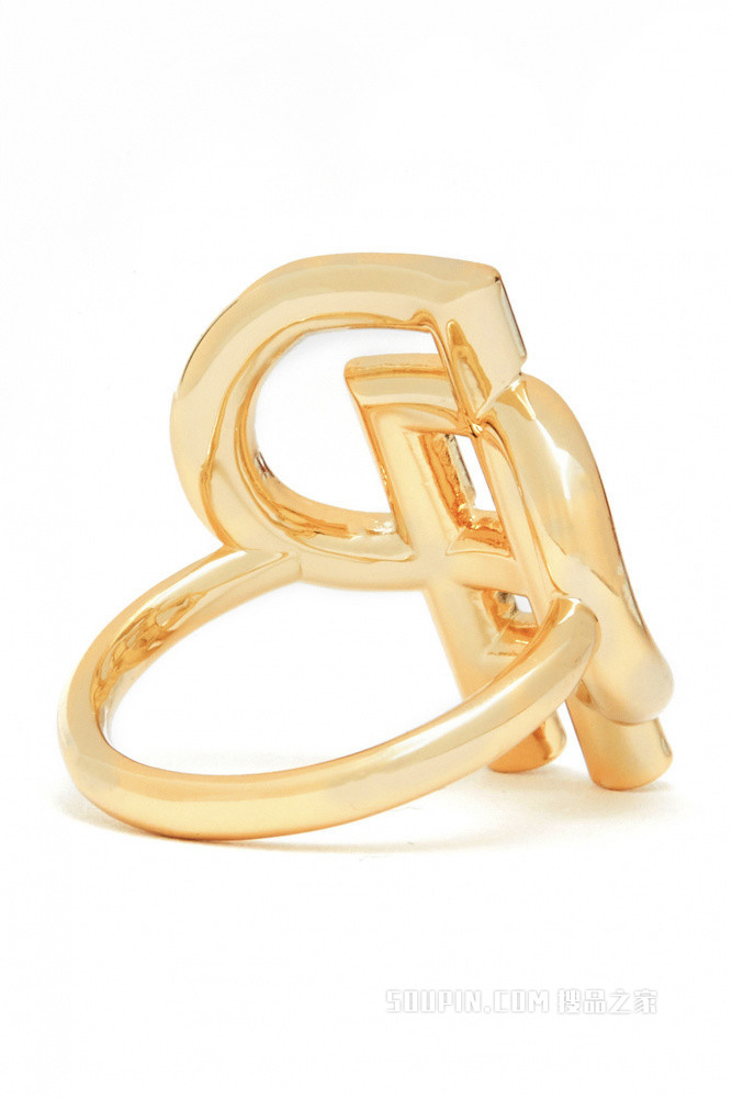 embrace P logo丝巾扣