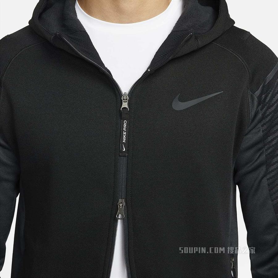 Nike Therma-FIT ADV 男子全长拉链开襟训练连帽衫