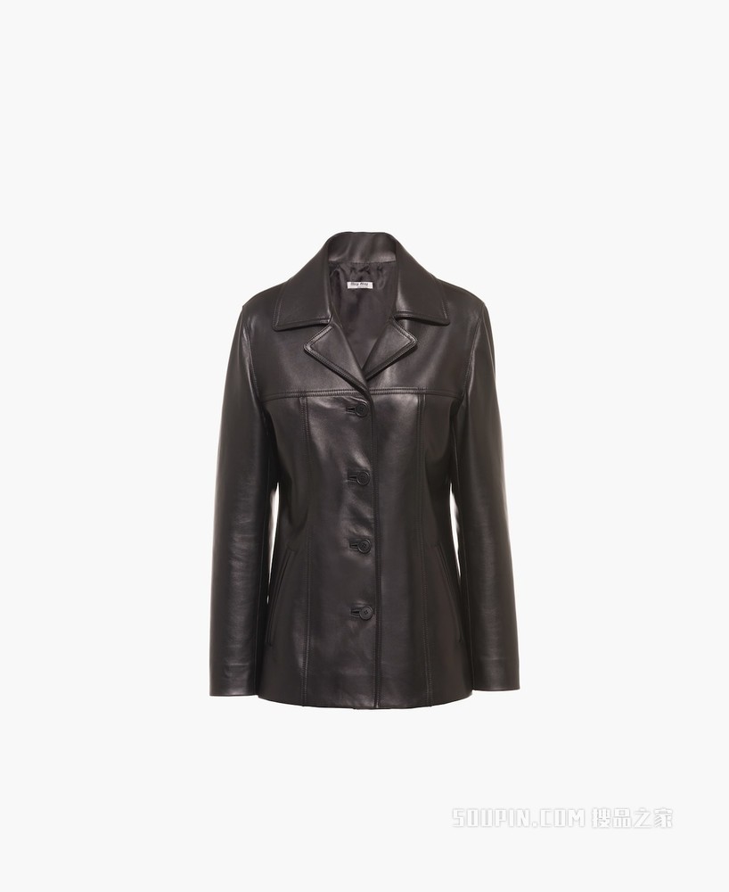 软羊革外套