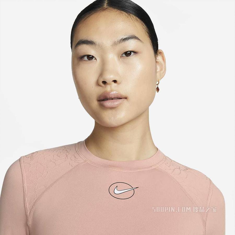 Nike Dri-FIT Icon Clash 女子长袖跑步上衣