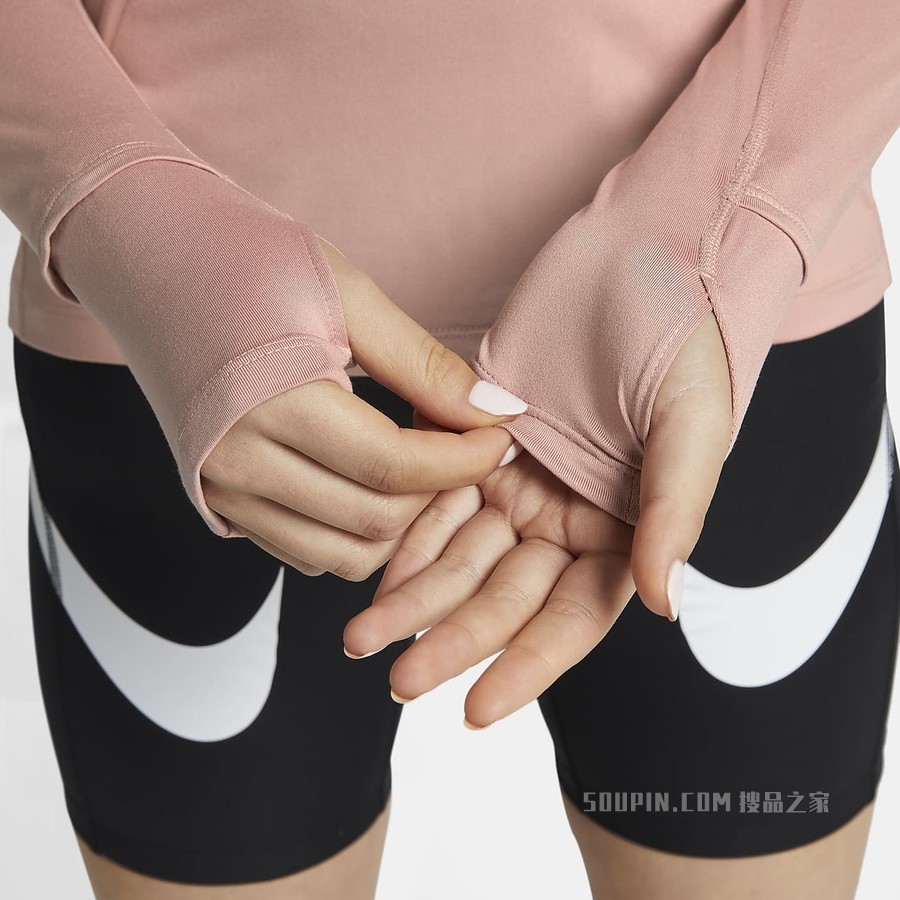 Nike Dri-FIT Icon Clash 女子长袖跑步上衣