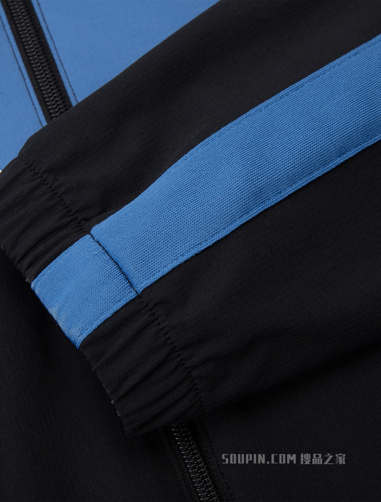 Calvin Klein 男士立领拼色LOGO印花运动外套4MS2O502