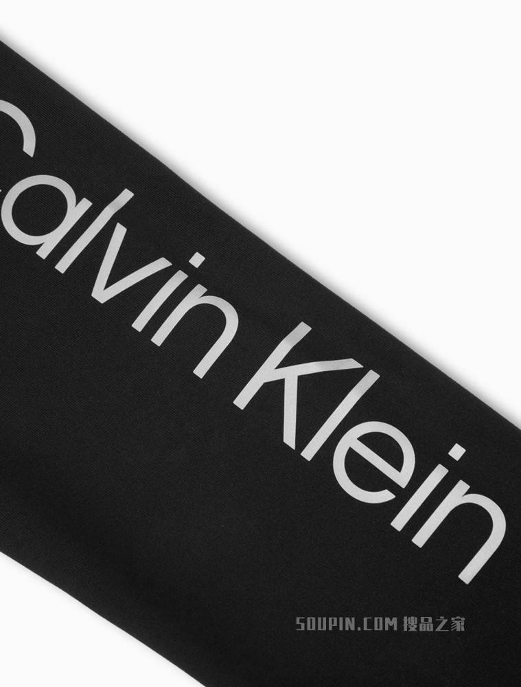 Calvin Klein 女士高腰反光LOGO瑜伽运动紧身裤4WS2L607