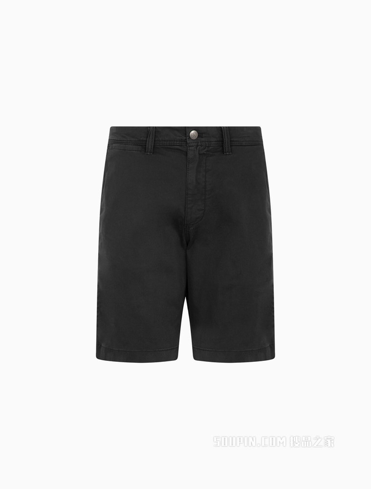 Calvin Klein 男士简约铆钉扣LOGO贴片休闲短裤ZM01910