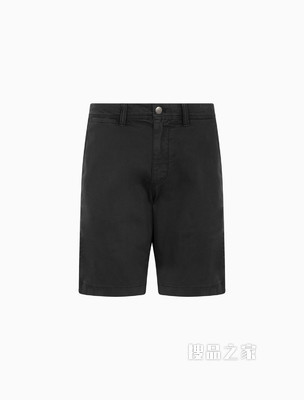 Calvin Klein 男士简约铆钉扣LOGO贴片休闲短裤ZM01910