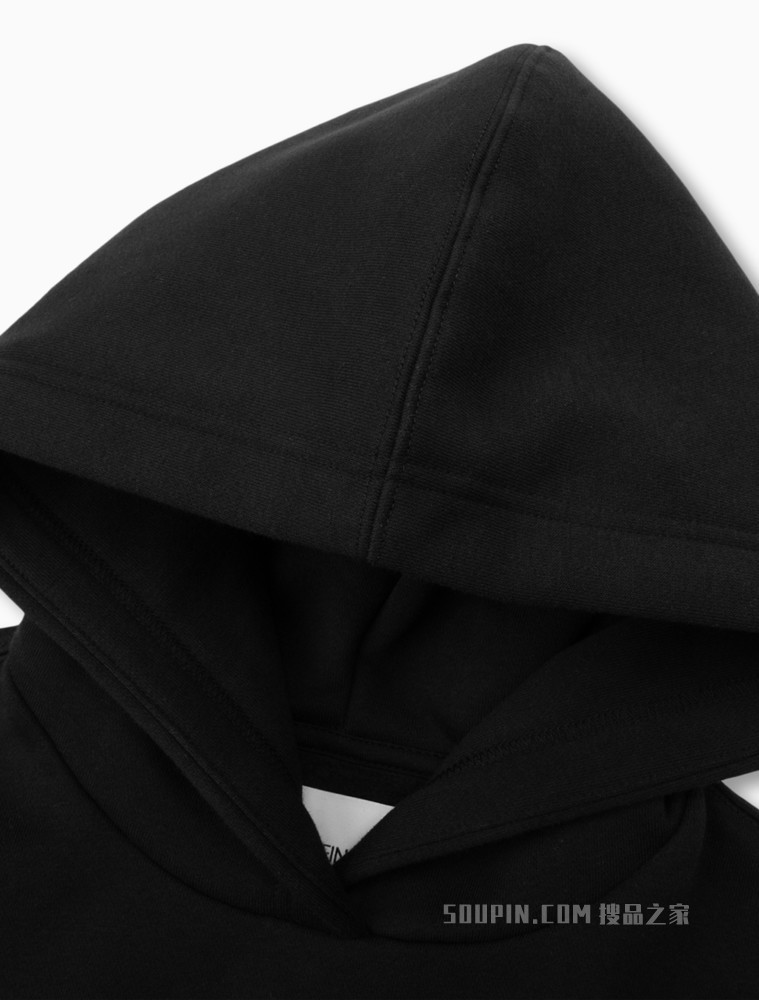 Calvin Klein 女士连帽镂空字母渐变印花加绒卫衣ZW01645