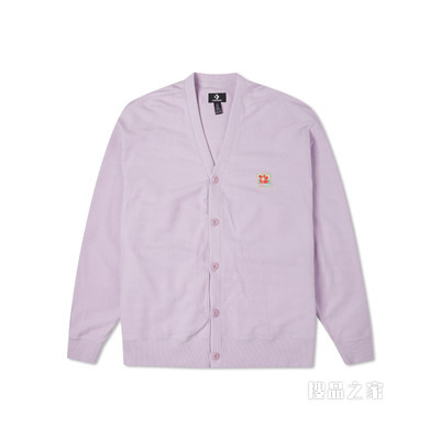 【男子】春季针织开衫外套男款 男款 紫色