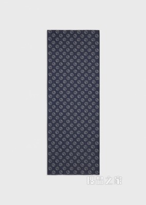 个性提花撞色围巾 | Giorgio Armani
