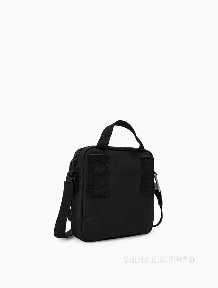 Calvin Klein 男士经典拉链荧光色LOGO织标单肩斜挎包HH3080