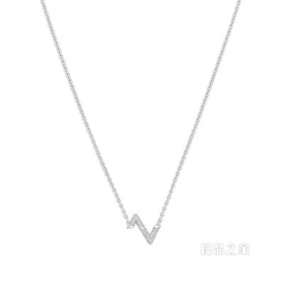 LV VOLT UPSIDE DOWN 18K金 钻石项链