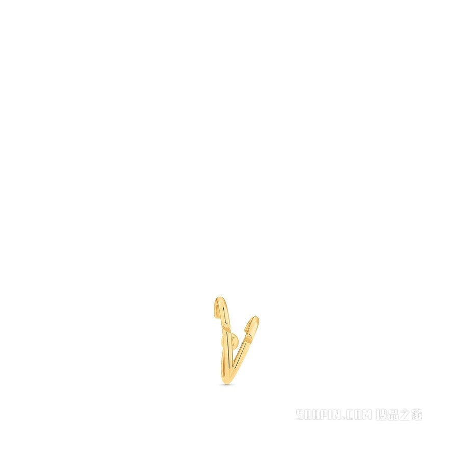 LV VOLT UPSIDE DOWN 18K金 耳夹