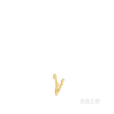 LV VOLT UPSIDE DOWN 18K金 耳夹