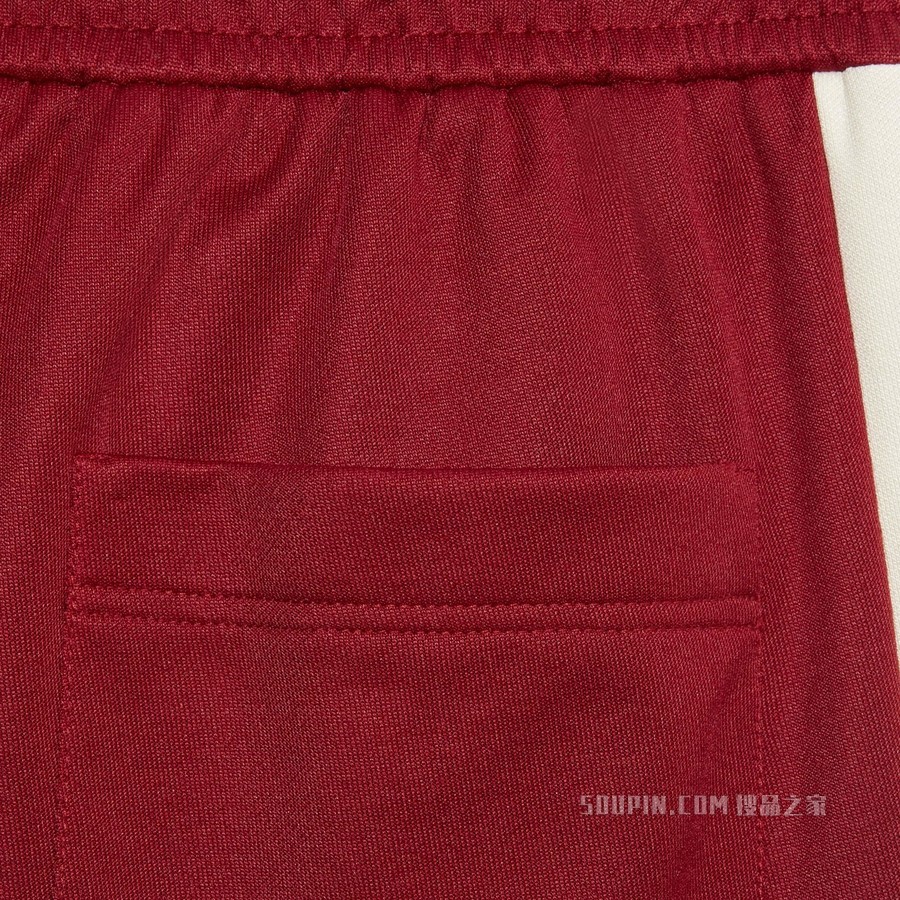 “Original Gucci”印花慢跑长裤 洋红色