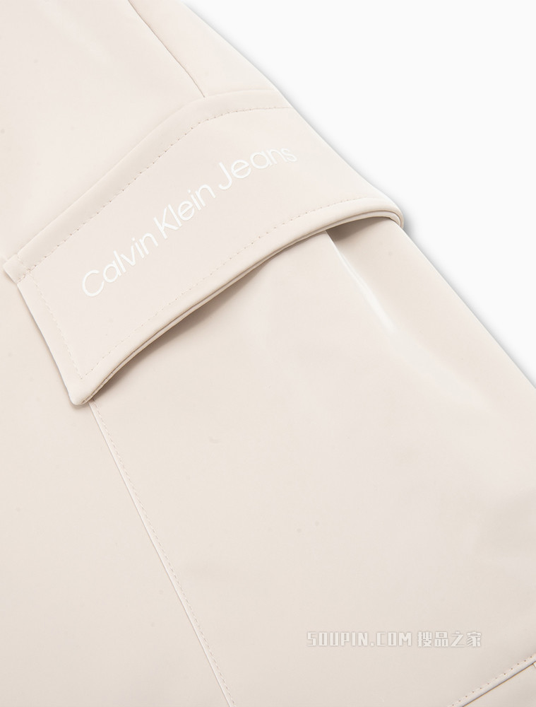Calvin Klein 女士时尚性感口袋印花吊带连衣裙J218815