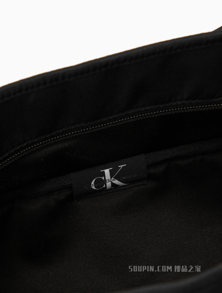 Calvin Klein 男士经典手提荧光色LOGO可卸肩带托特包HH3077