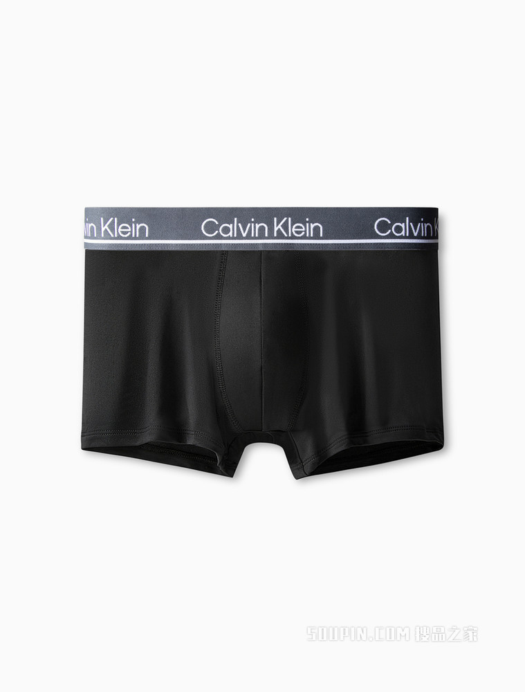 Calvin Klein 男士三条装LOGO腰边弹力轻薄平角内裤NP2443O