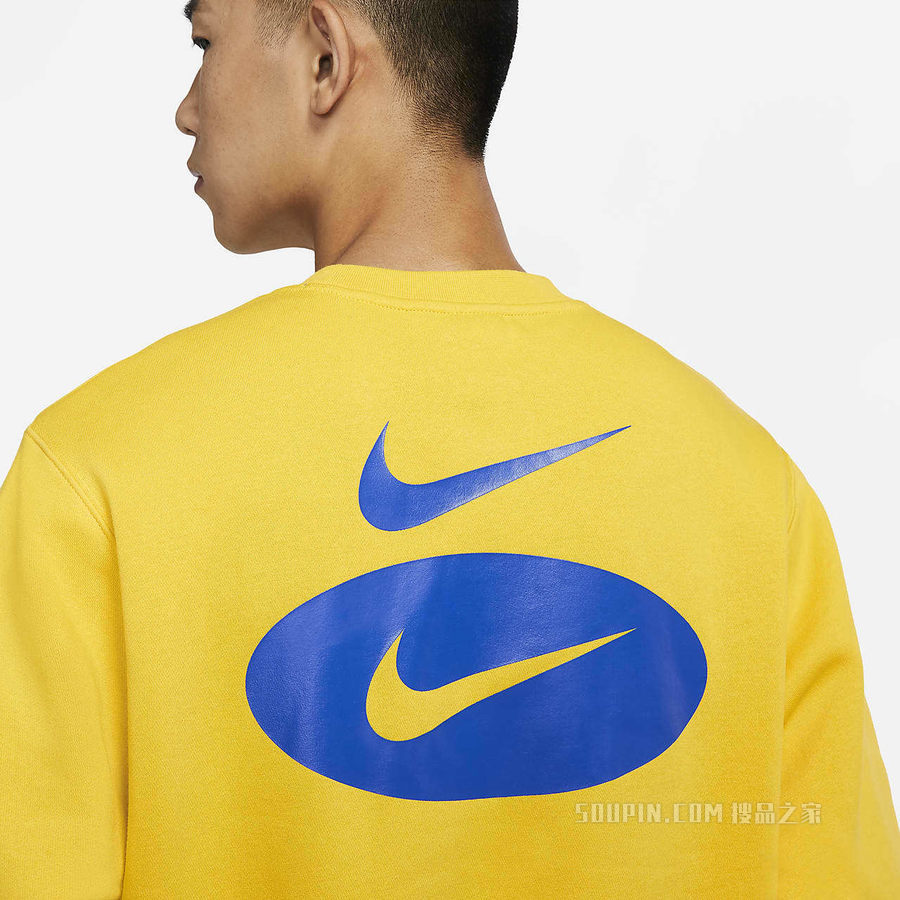 Nike Sportswear Swoosh League 男子起绒圆领上衣