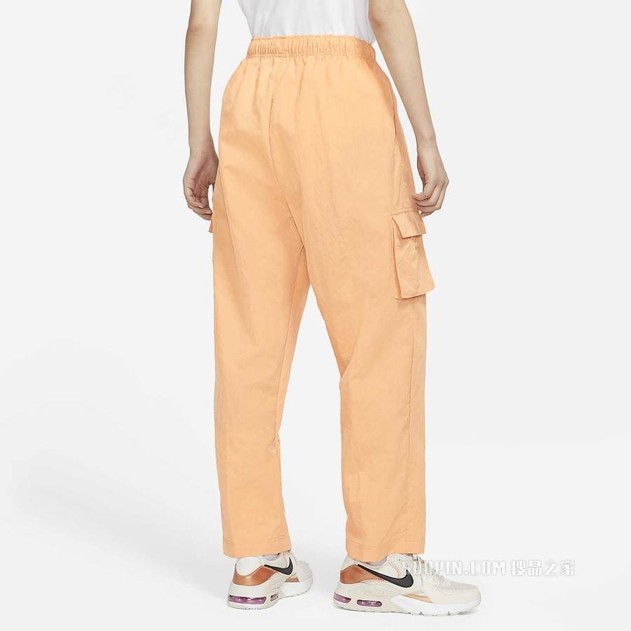 Nike Sportswear Essential 女子高腰梭织工装长裤
