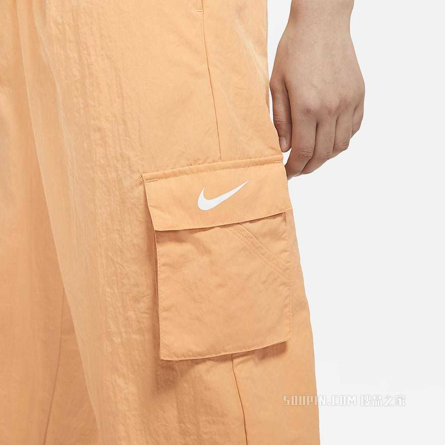 Nike Sportswear Essential 女子高腰梭织工装长裤