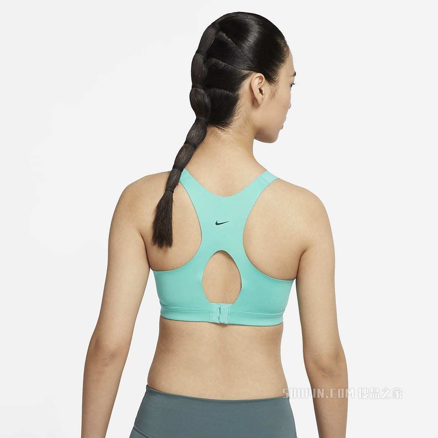 Nike Dri-FIT Alpha Zip-Front 女子高强度支撑衬垫运动内衣