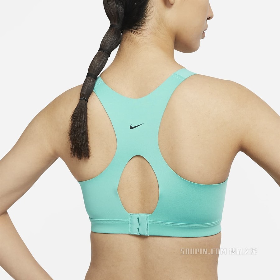 Nike Dri-FIT Alpha Zip-Front 女子高强度支撑衬垫运动内衣