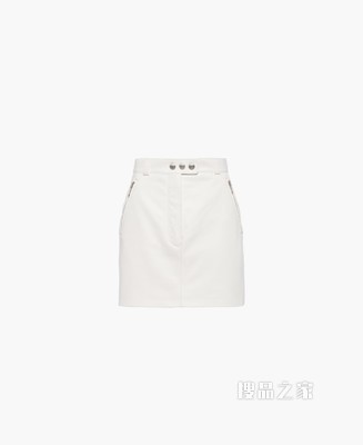 软羊革半身裙