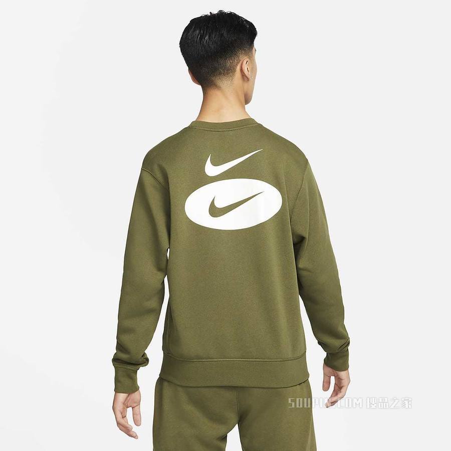 Nike Sportswear Swoosh League 男子起绒圆领上衣