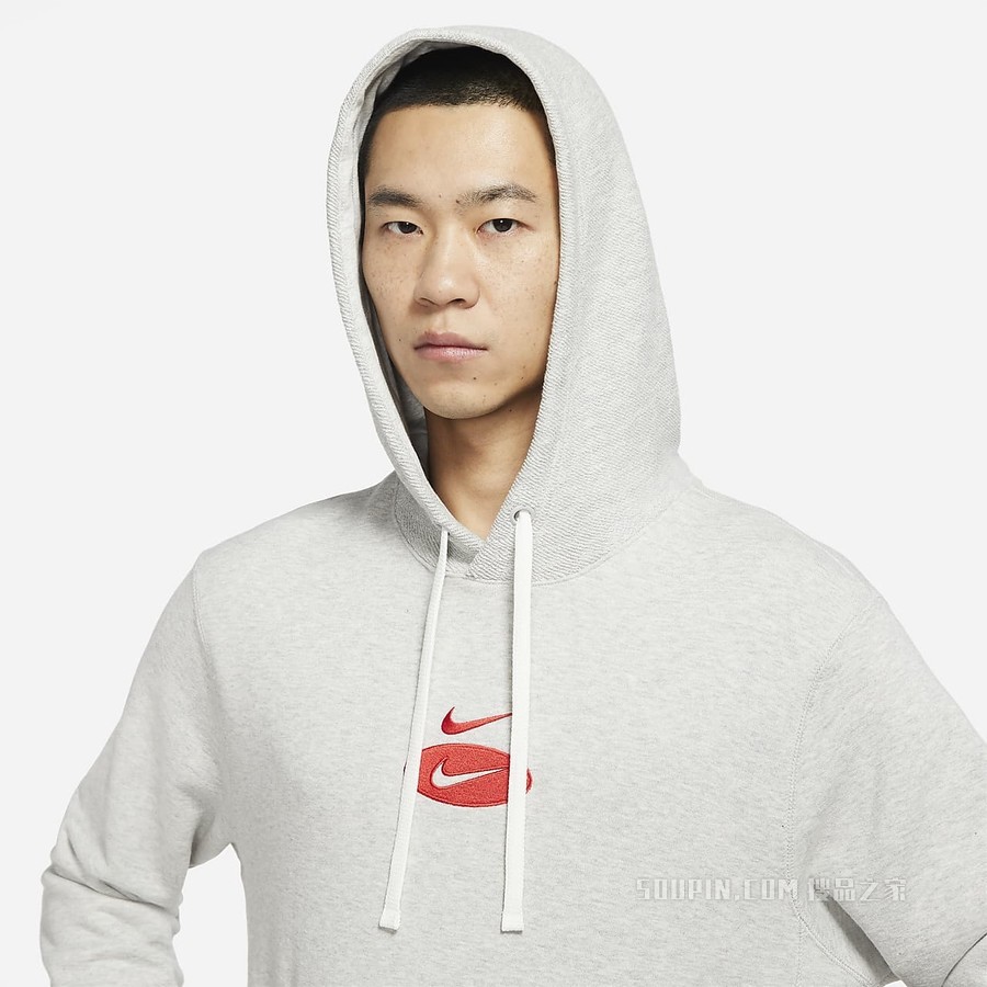 Nike Sportswear Swoosh League French Terry 男子套头连帽衫