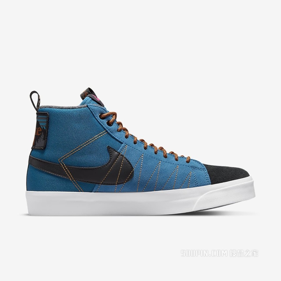 Nike SB Zoom Blazer Mid PRM 男/女滑板鞋