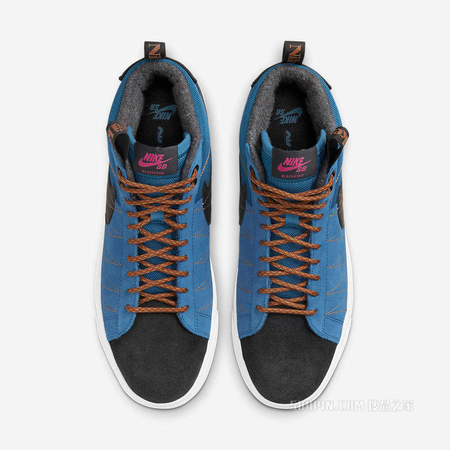 Nike SB Zoom Blazer Mid PRM 男/女滑板鞋