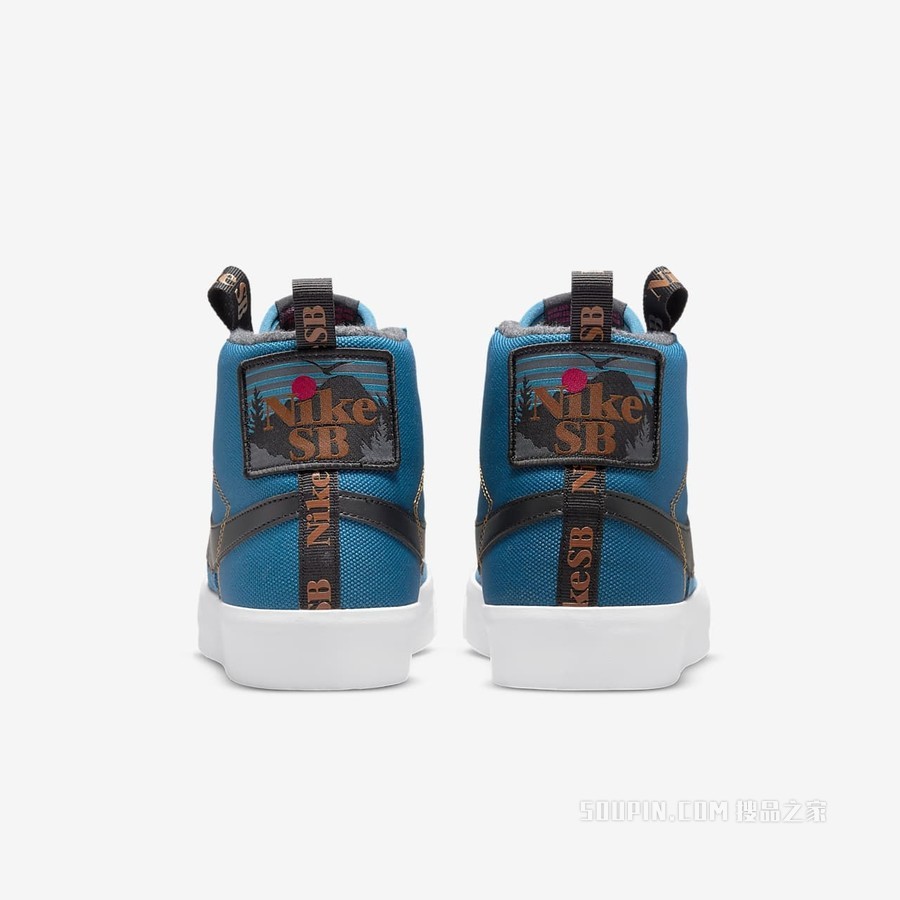 Nike SB Zoom Blazer Mid PRM 男/女滑板鞋