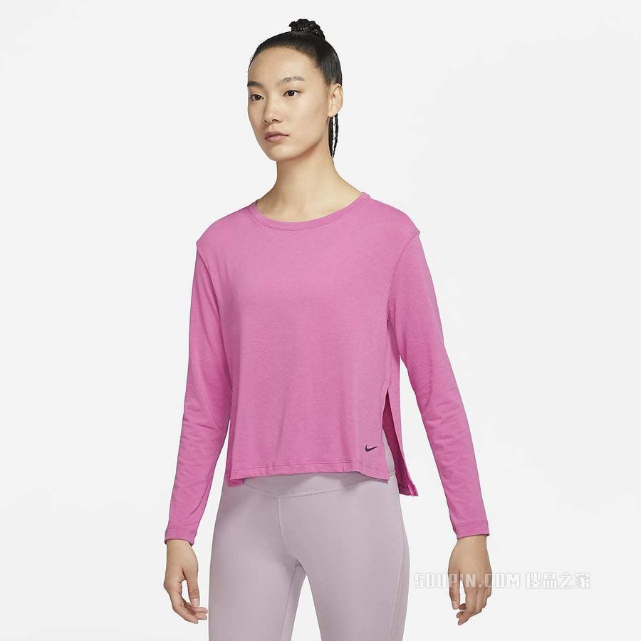 Nike Yoga Dri-FIT 女子长袖上衣