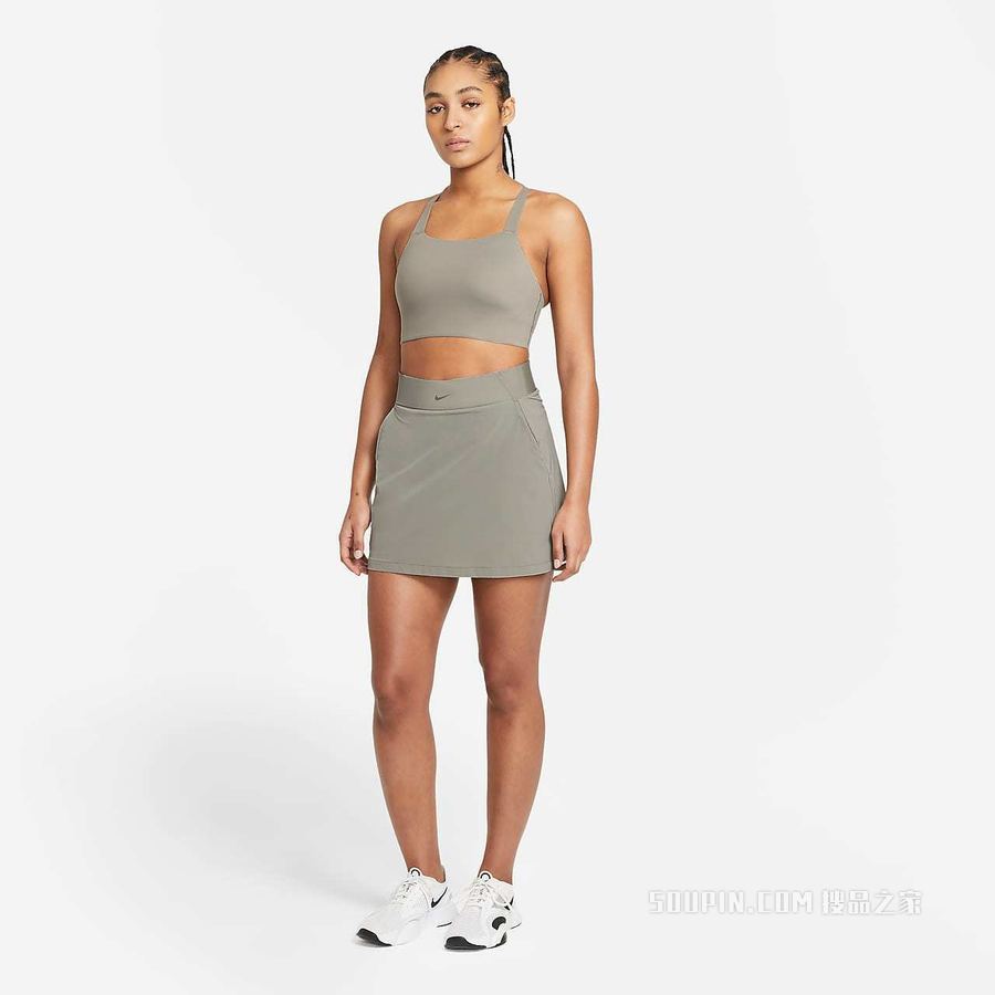 Nike Swoosh Luxe 女子中强度支撑衬垫运动内衣