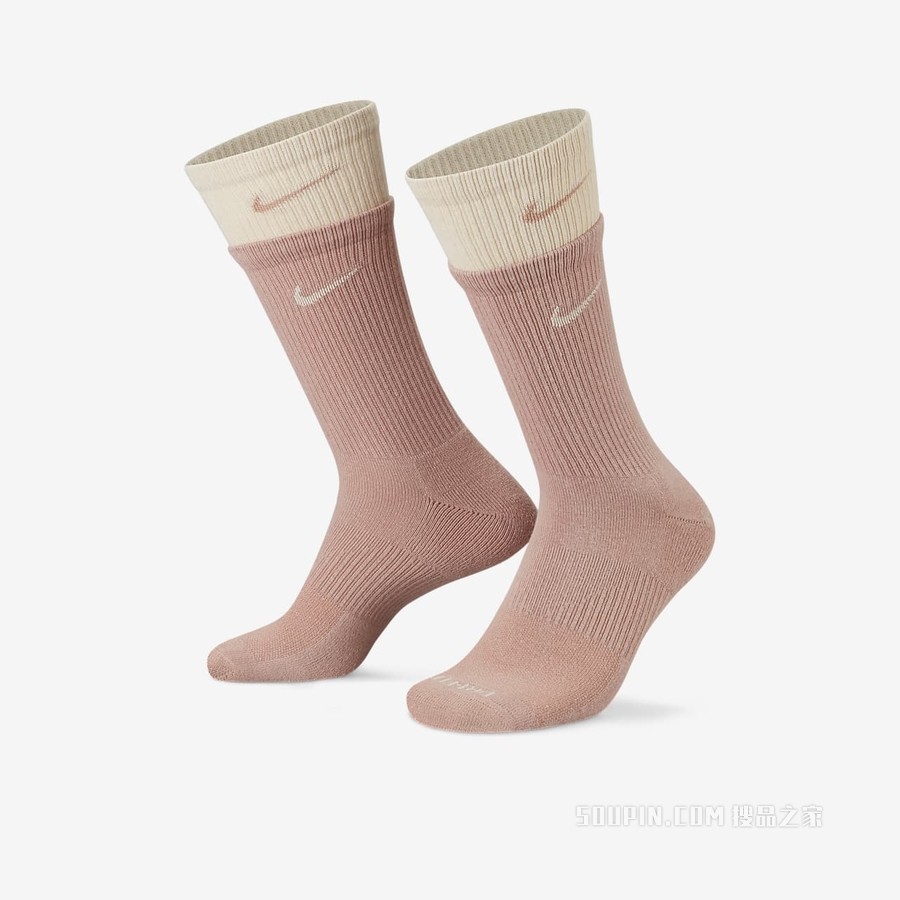 Nike Everyday Plus Cushioned 训练运动袜（1 双）