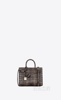 Sac de Jour nano经典蟒蛇皮革手袋