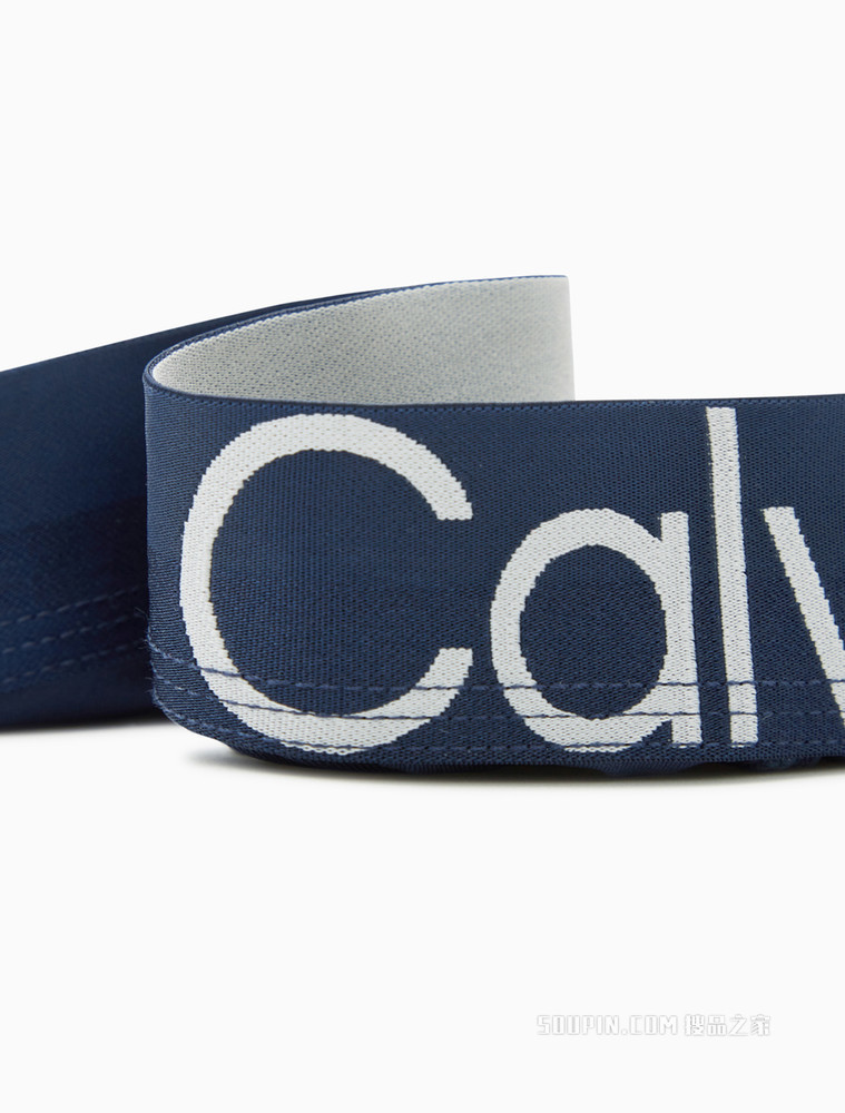 Calvin Klein 男士时尚醒目提花LOGO弹力腰边透气贴身三角内裤NB2973