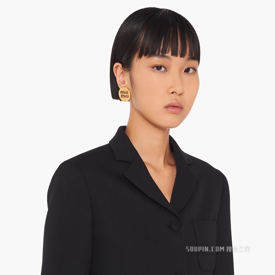 Miu Logo 耳环