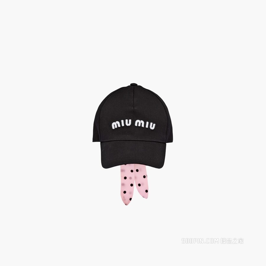 棉质绑带棒球帽
