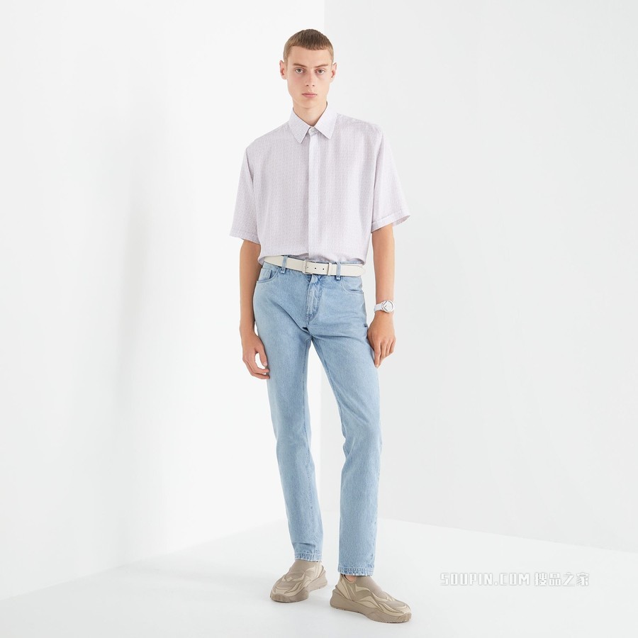 Runaway 41毫米 - 饰有F is Fendi标识的圆形腕表