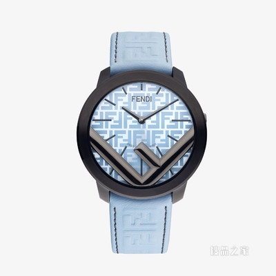 Runaway 41毫米 - 饰有F is Fendi标识的圆形腕表