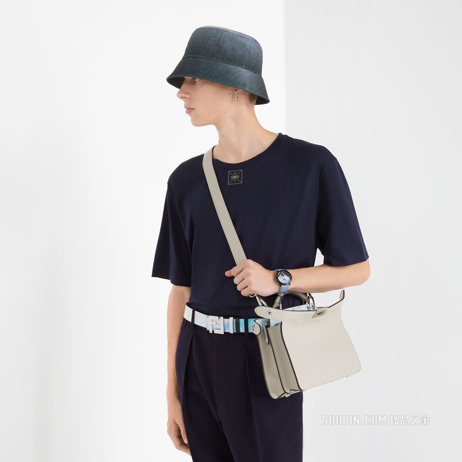 Runaway 41毫米 - 饰有F is Fendi标识的圆形腕表