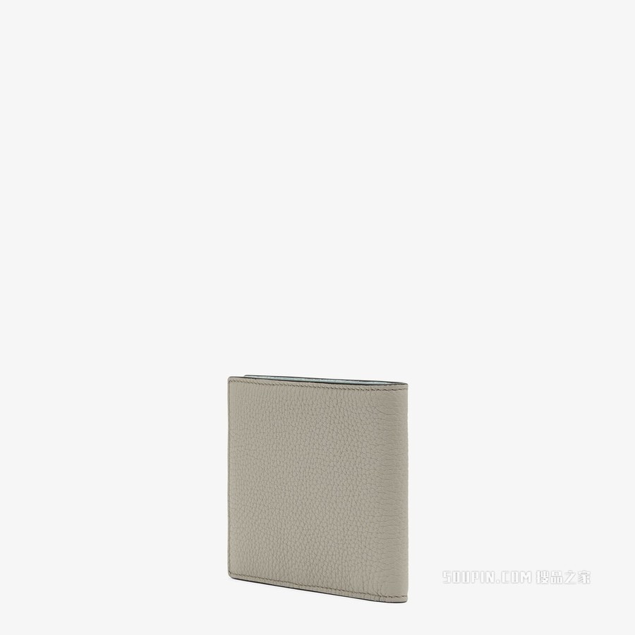 皮夹 双色皮革双折钱包
