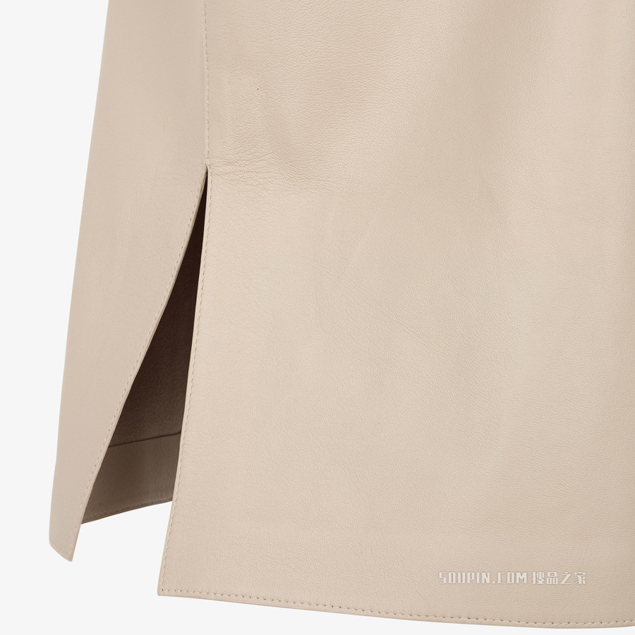 上衣 米色纳帕皮上衣