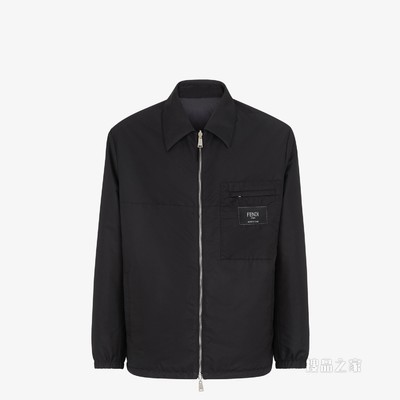 夹克 黑色尼龙夹克