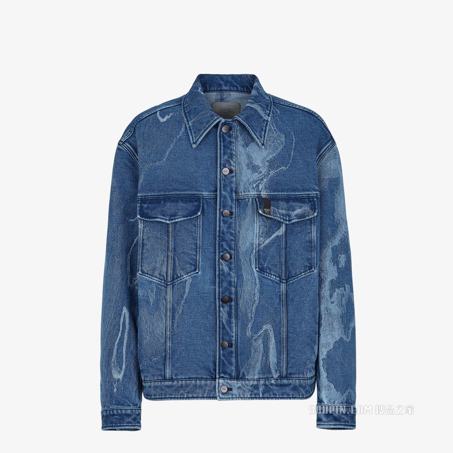 夹克 蓝色牛仔夹克