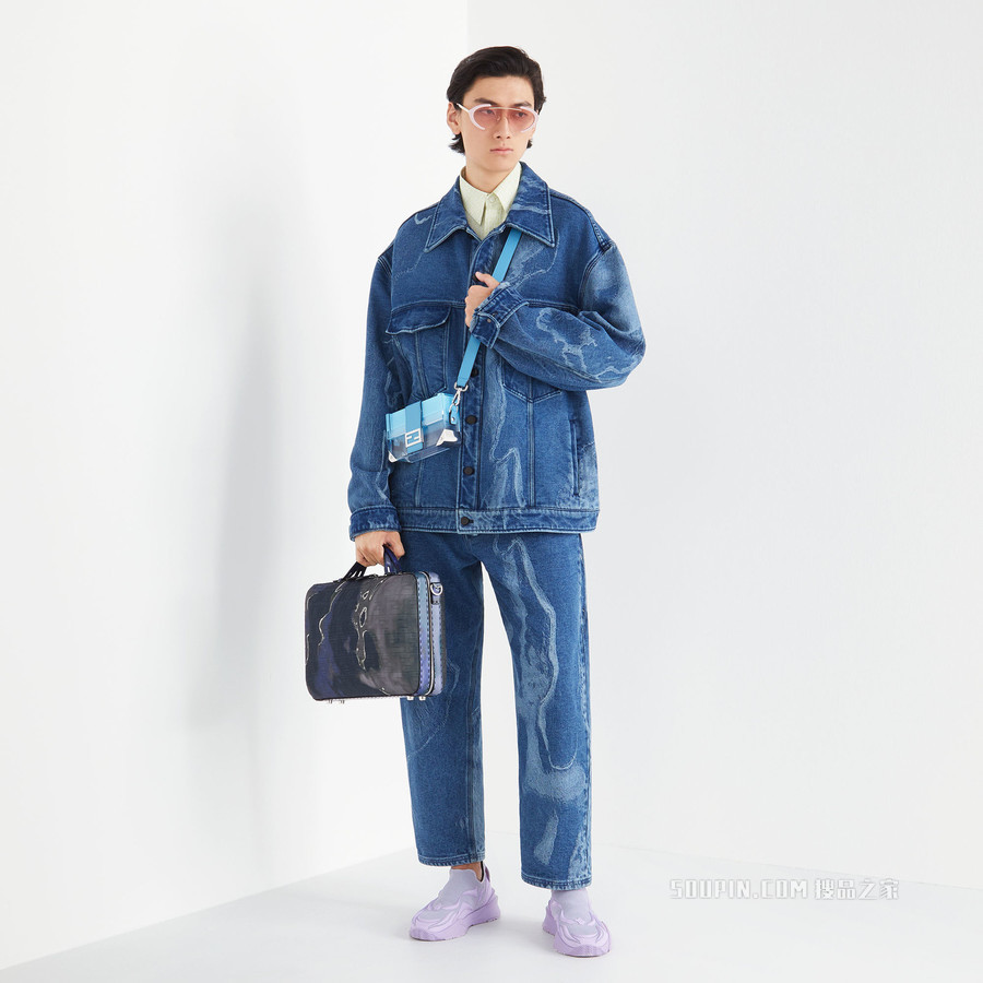 夹克 蓝色牛仔夹克