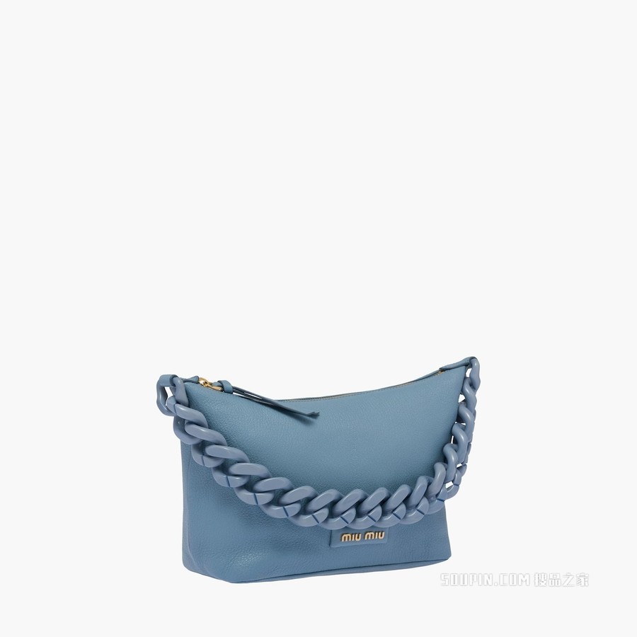 MIU SPIRIT Madras 皮革手袋