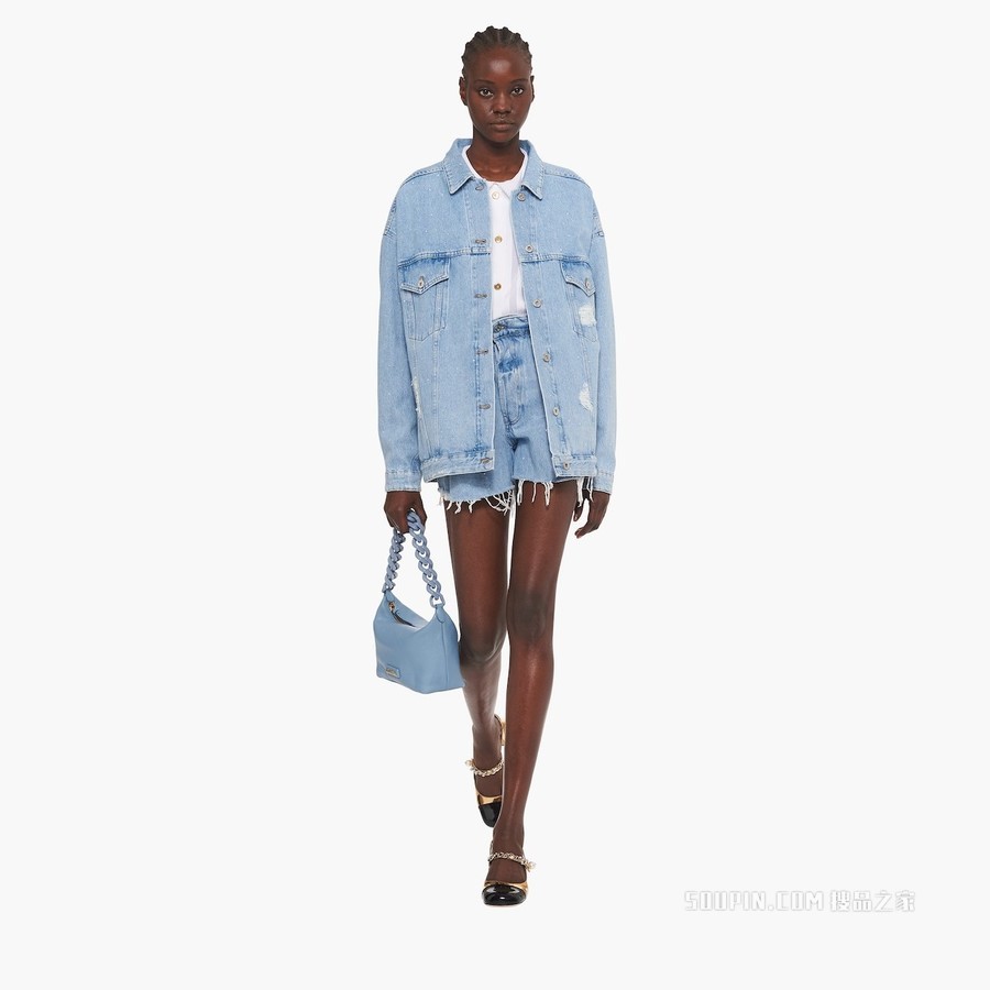 MIU SPIRIT Madras 皮革手袋