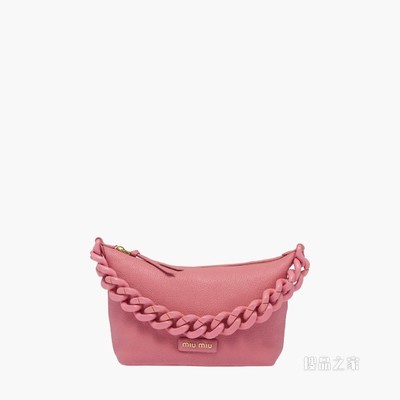 MIU SPIRIT Madras 皮革手袋